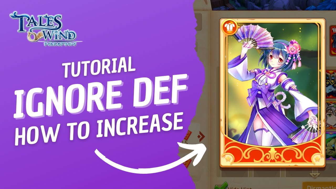 Ignore def: the best attribute in Tales of Wind
