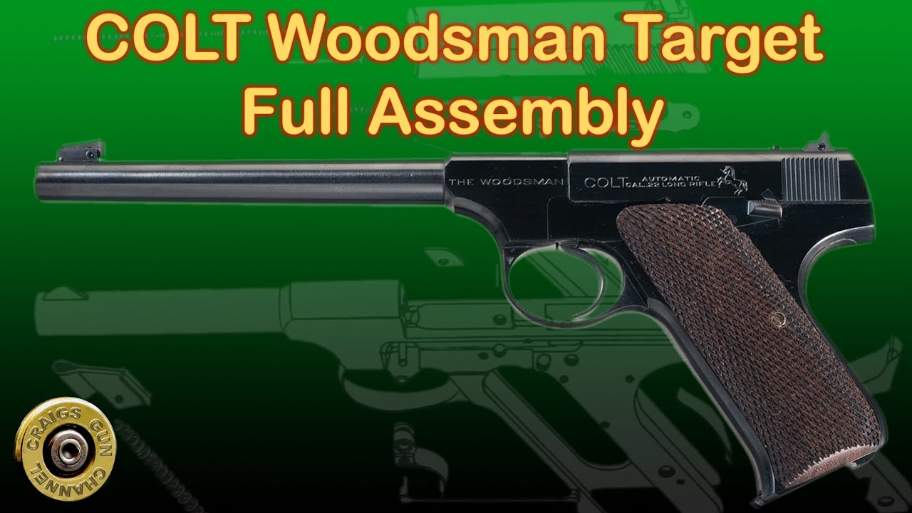 Colt Woodsman Полная сборка