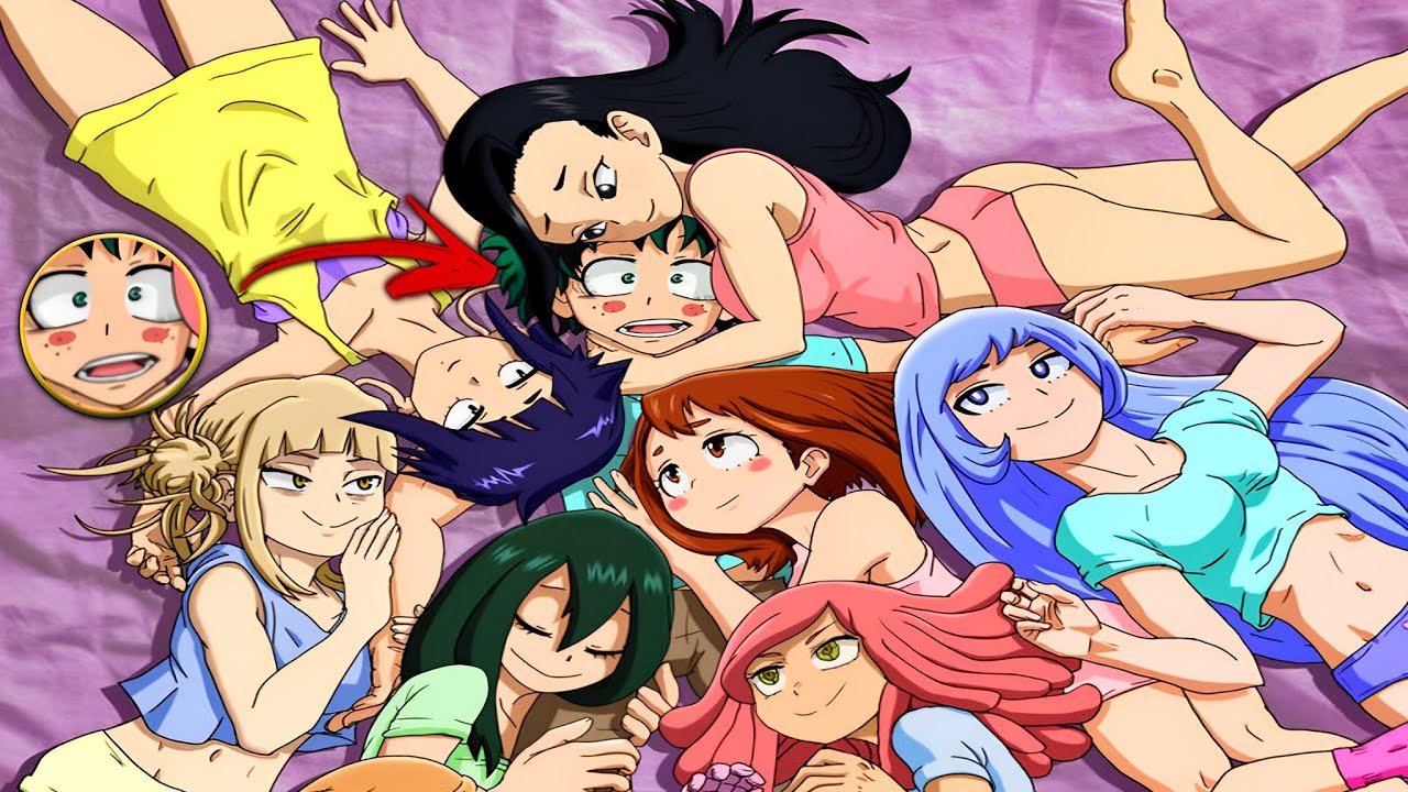 🇧🇷 Todas As Vezes Que As Garotas Deram Em Cima Do Midoriya 😲❤️ (Boku No Hero)