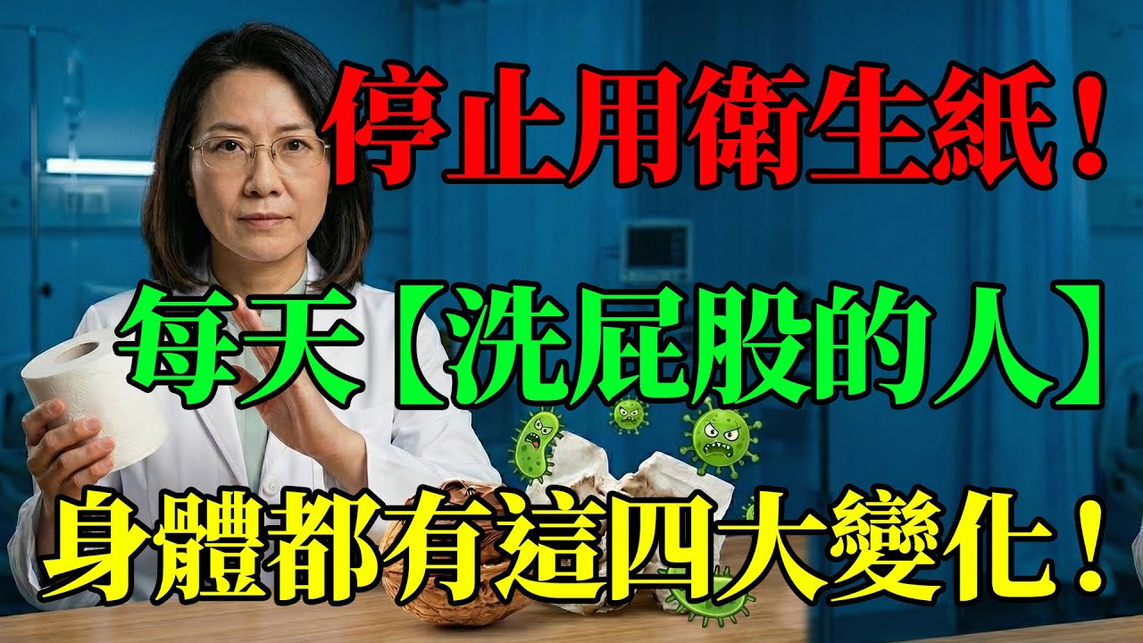 您有每日洗屁股的習慣嗎？天天「洗屁股」的人，將收穫這4大驚人好處！#健康養生 #中醫 #中醫科普 #健身 #經絡疏通 #女性 #女性健康 #女性成长 #女性智慧