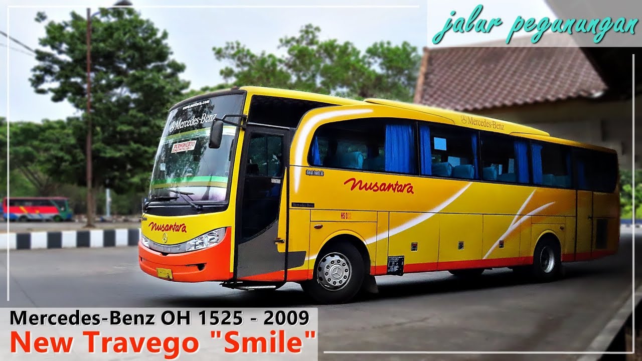 SEMARANG - PURWOKERTO Jalur Pegunungan | Nusantara Patas Mercy OH 1525 Travego Smile