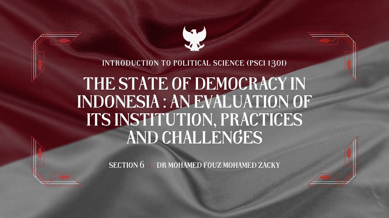 DEMOCRACY IN INDONESIA
