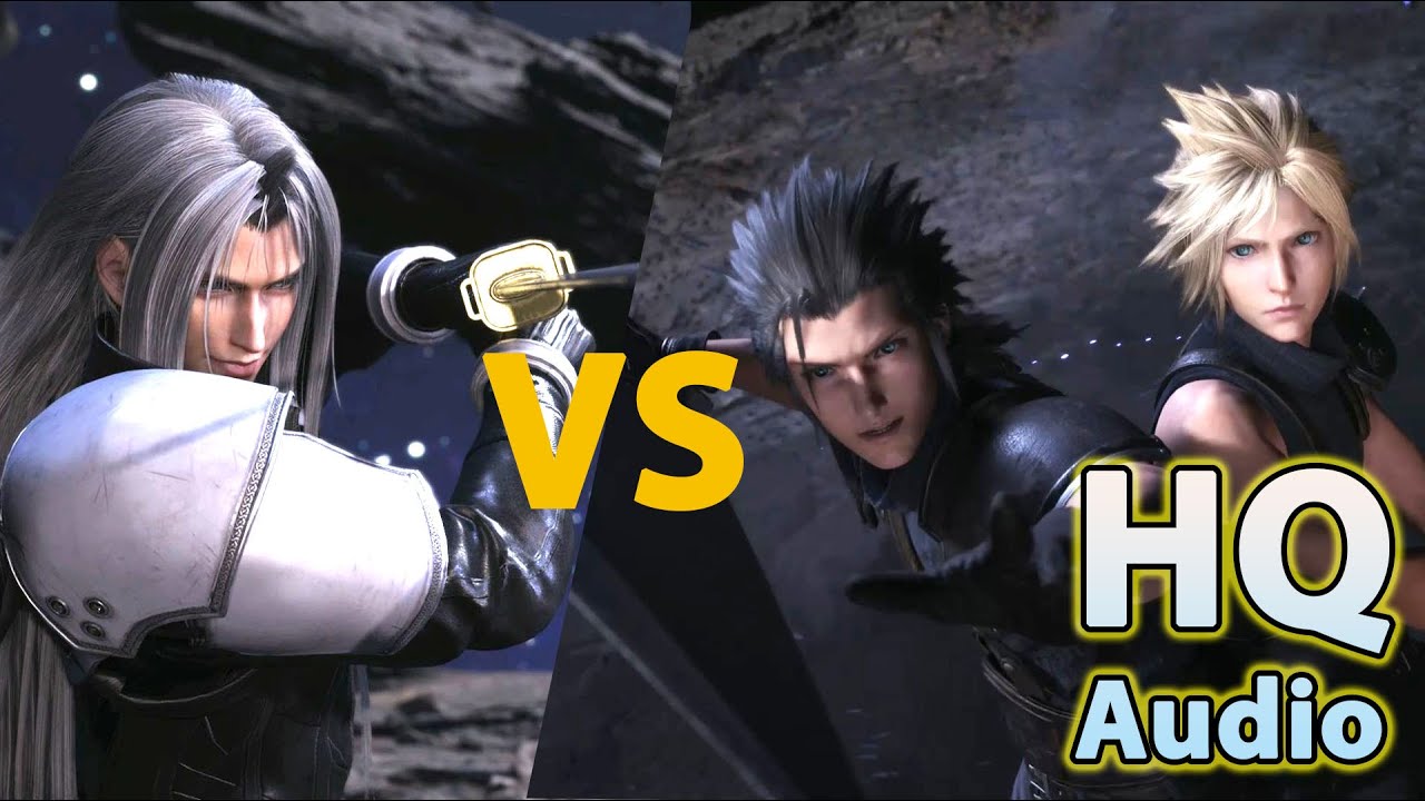 ♫The Three SOLDIERs - Zack & Cloud VS Sephiroth Battle Music Theme Extended (FFVII Rebirth OST)