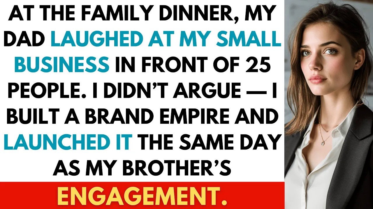 At the Family Dinner, My Dad Made a Hurtful Joke That Everyone Laughed At—Except My Brother