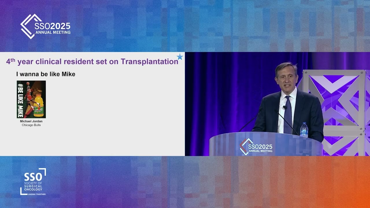 SSO 2025 Presidential Address - Ronald DeMatteo