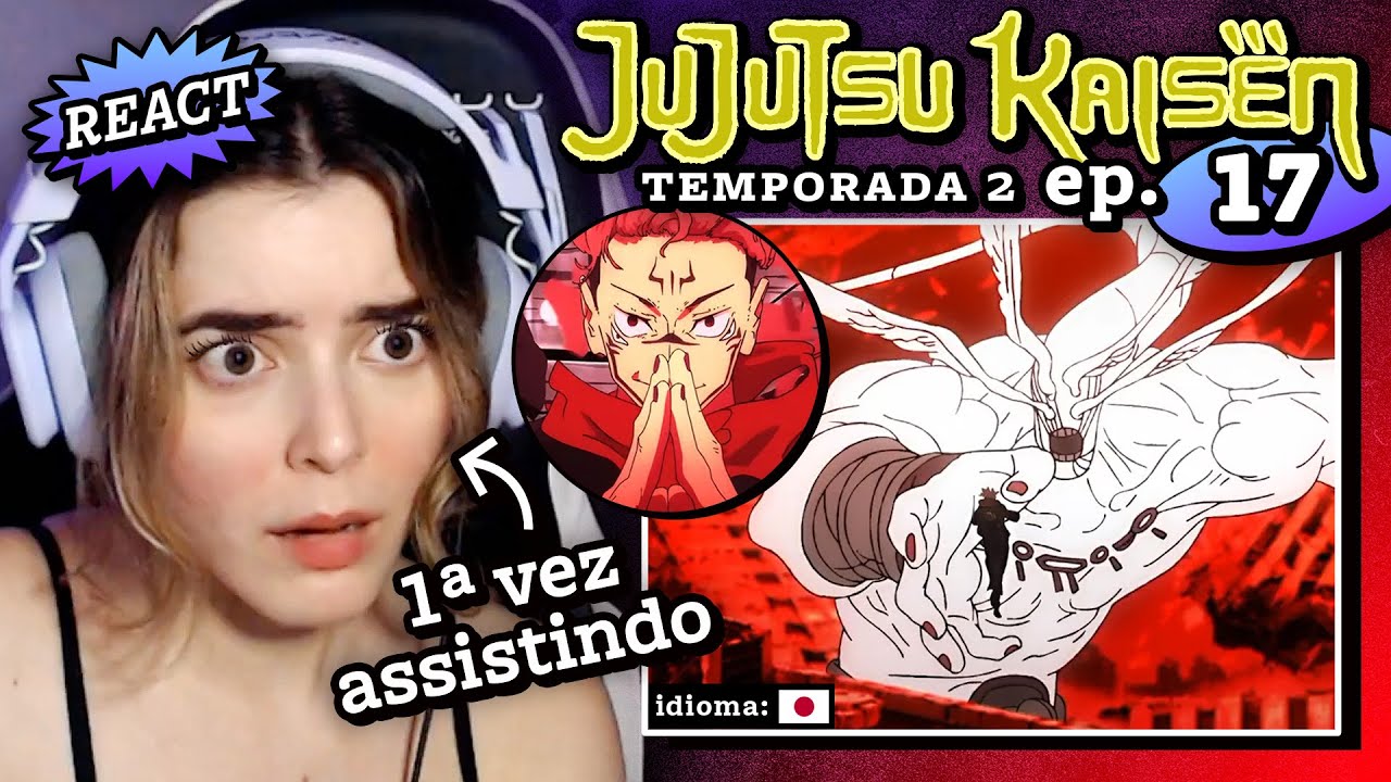 Aqui o Sukuna destruiu o Japão // React Jujutsu Kaisen 2x17