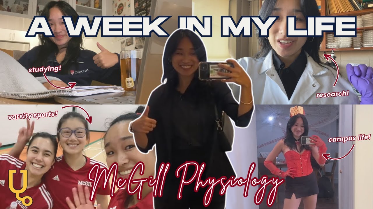 Week In The Life of A Pre-Med Student | McGill Physiology