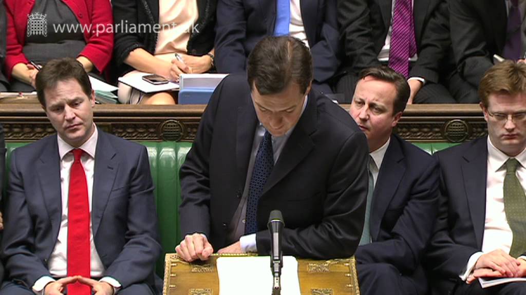Budget 2012: 21 March