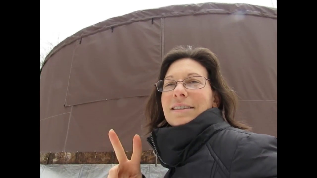 Instant insulation for the yurt