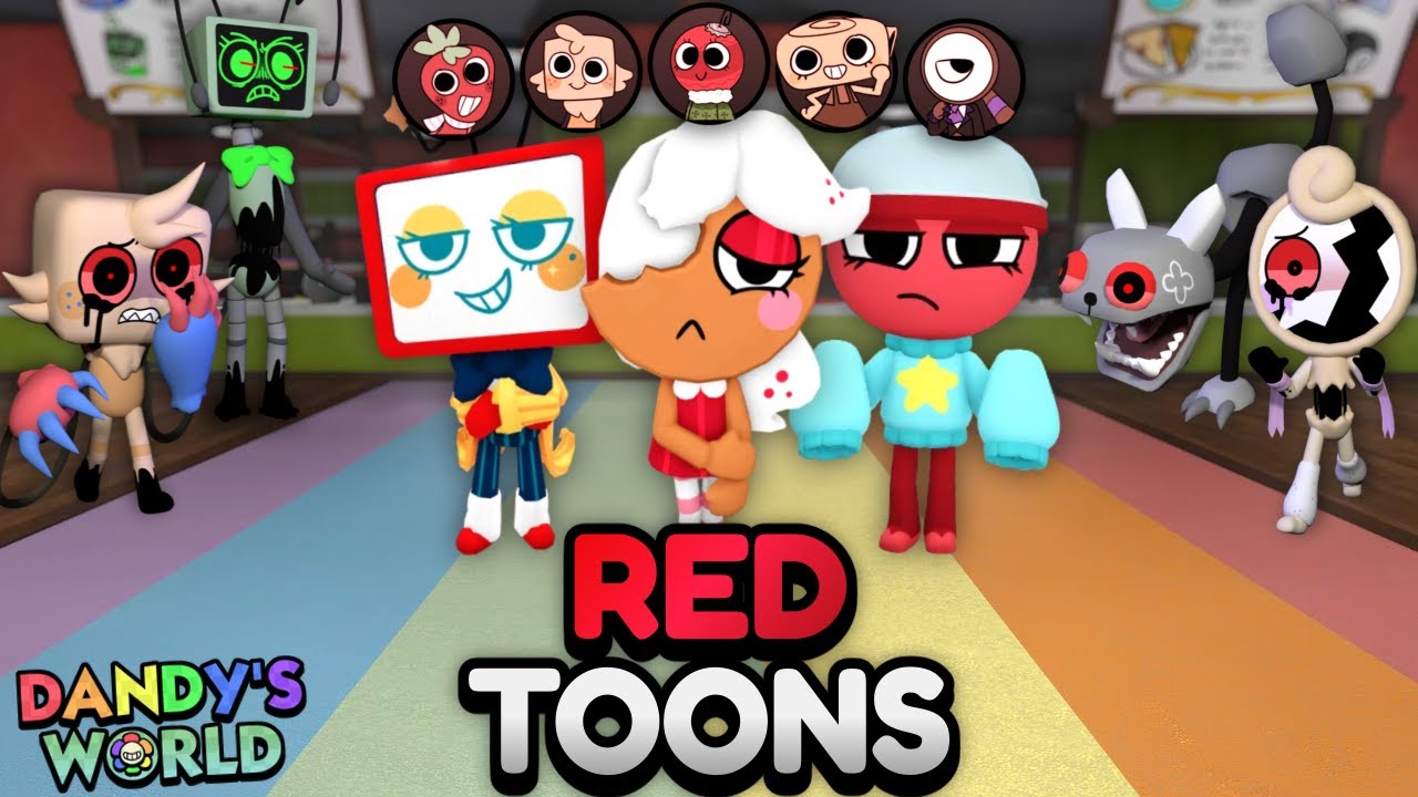 RED ONLY RUN (FLOOR 20+) | Dandy's World