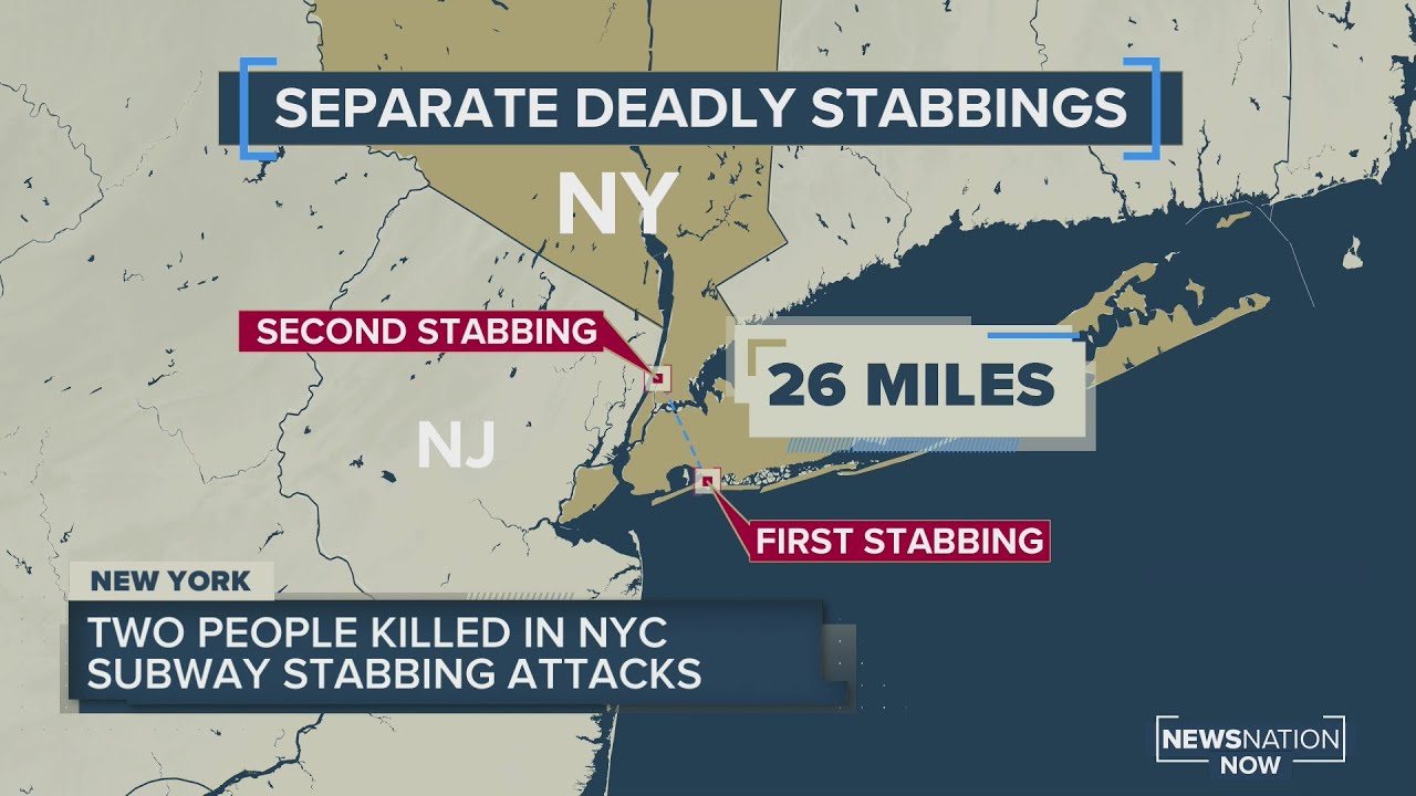 2 killed, 2 injured in NYC subway stabbing attacks