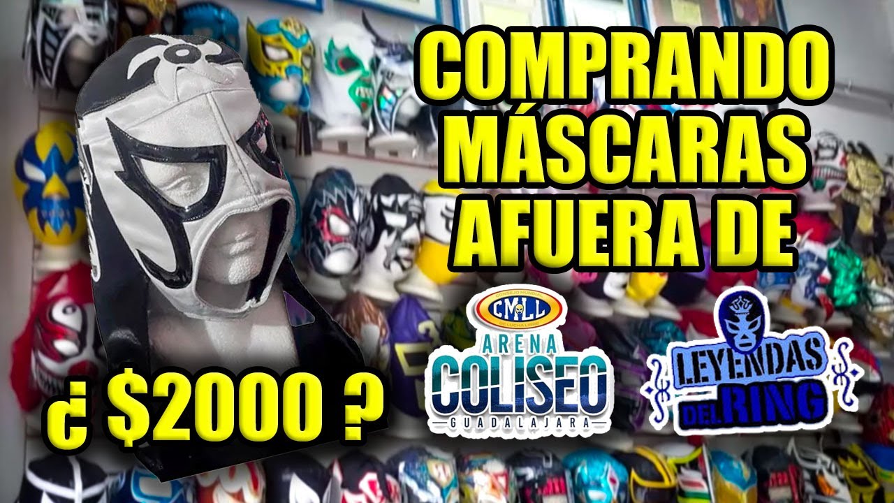 Visitamos LEYENDAS DEL RING tienda de máscaras de LUCHA LIBRE en GUADALAJARA