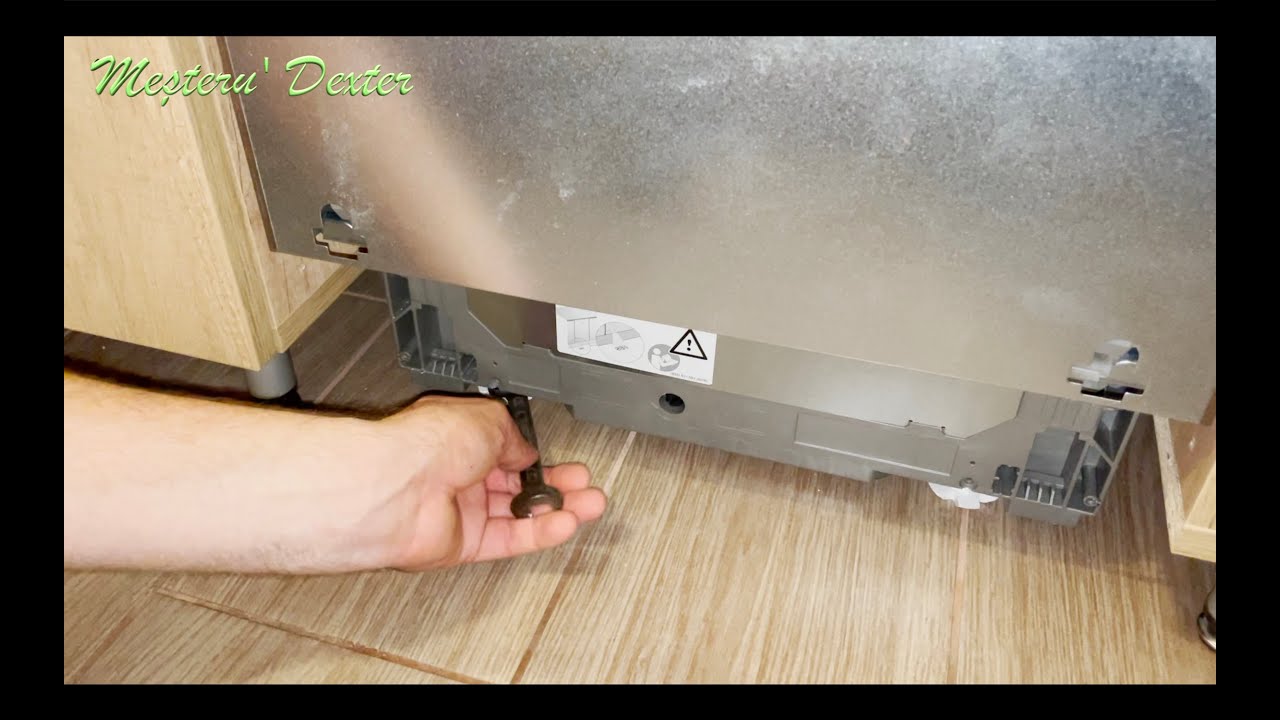 Instalare si punere in functiune masina de spalat vase incastrata - Bosch SPV6EMX11E