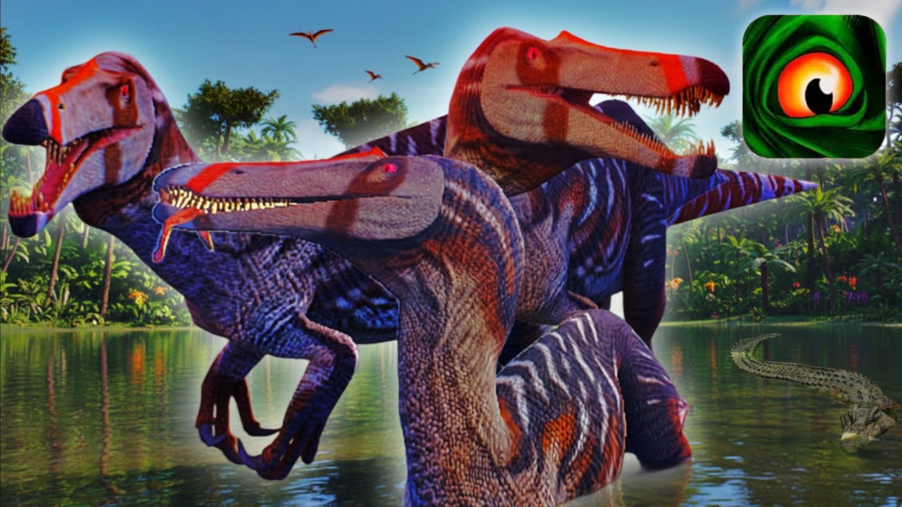 NUNCA ACEITAM a DERROTA - VIDA de SUCHOMIMUS | THE CURSED ISLE 