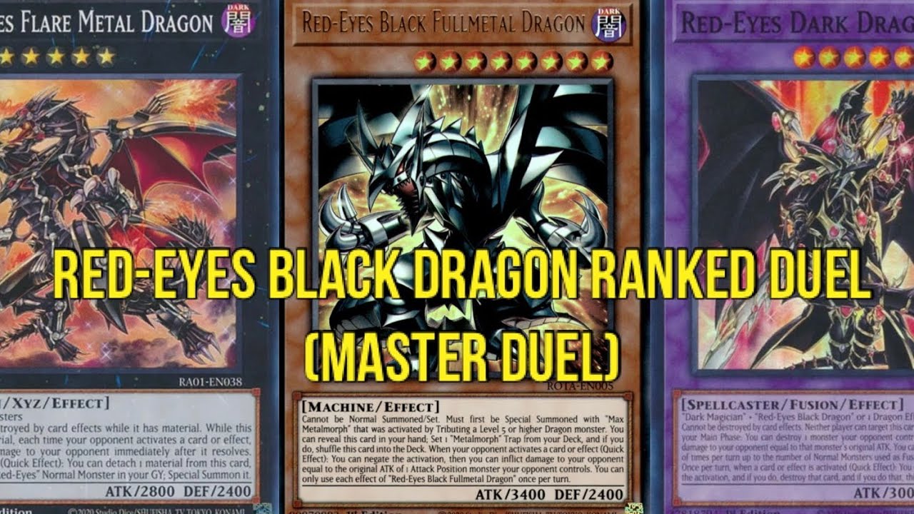 Red-Eyes Black Dragon Deck Vs Ranked Duel Road To Diamond (MASTER DUEL)
