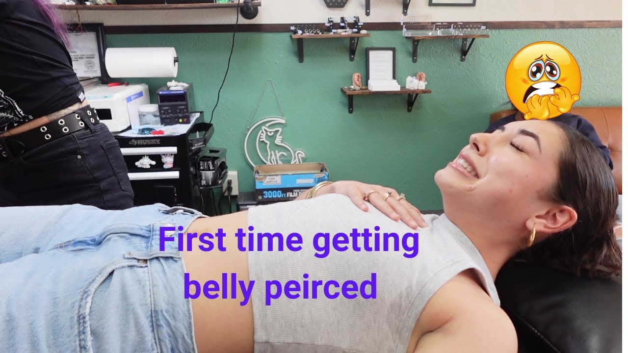 Ava and I Try Belly Piercings for the First Time! | Vlog & Reactions