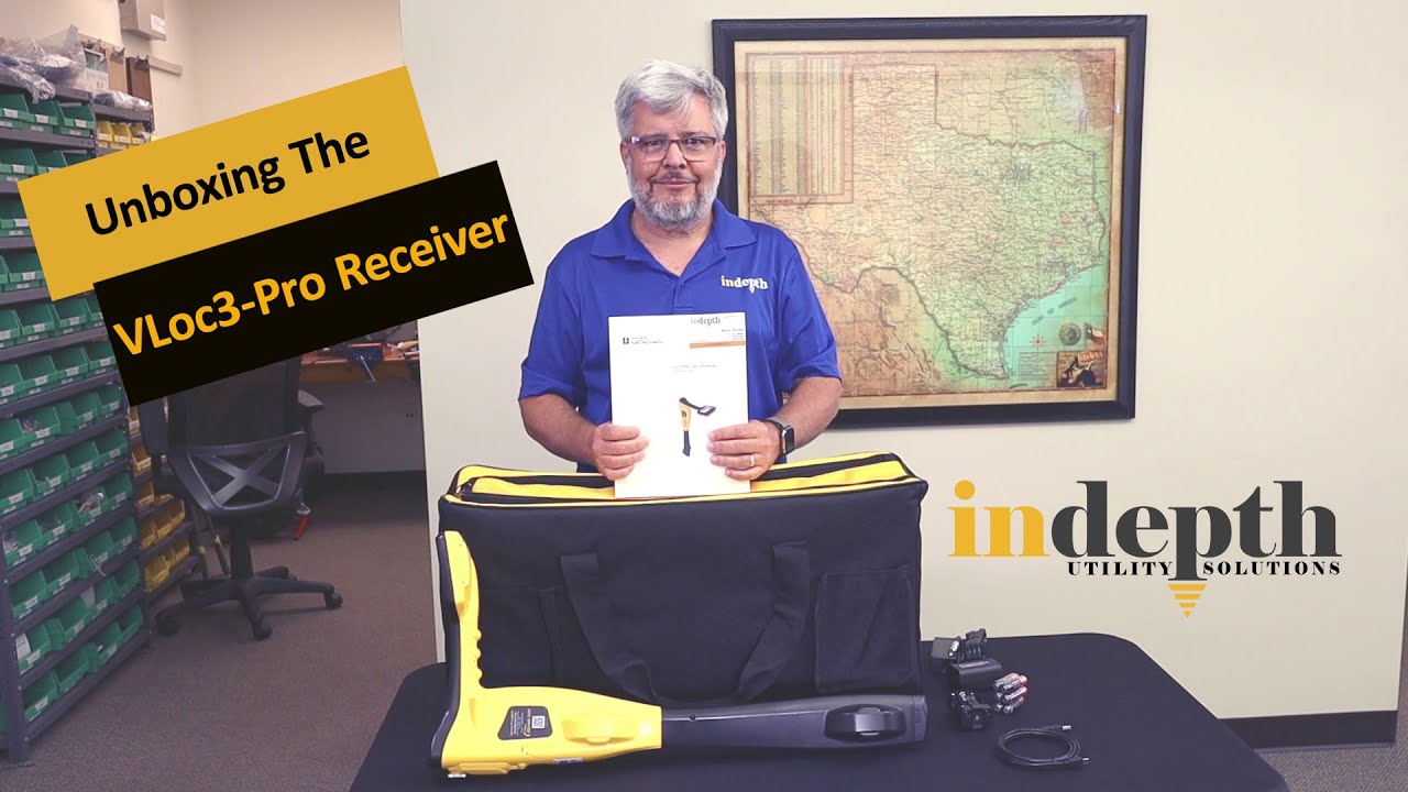 Unboxing the vLoc3 Pro Utility Line Locator