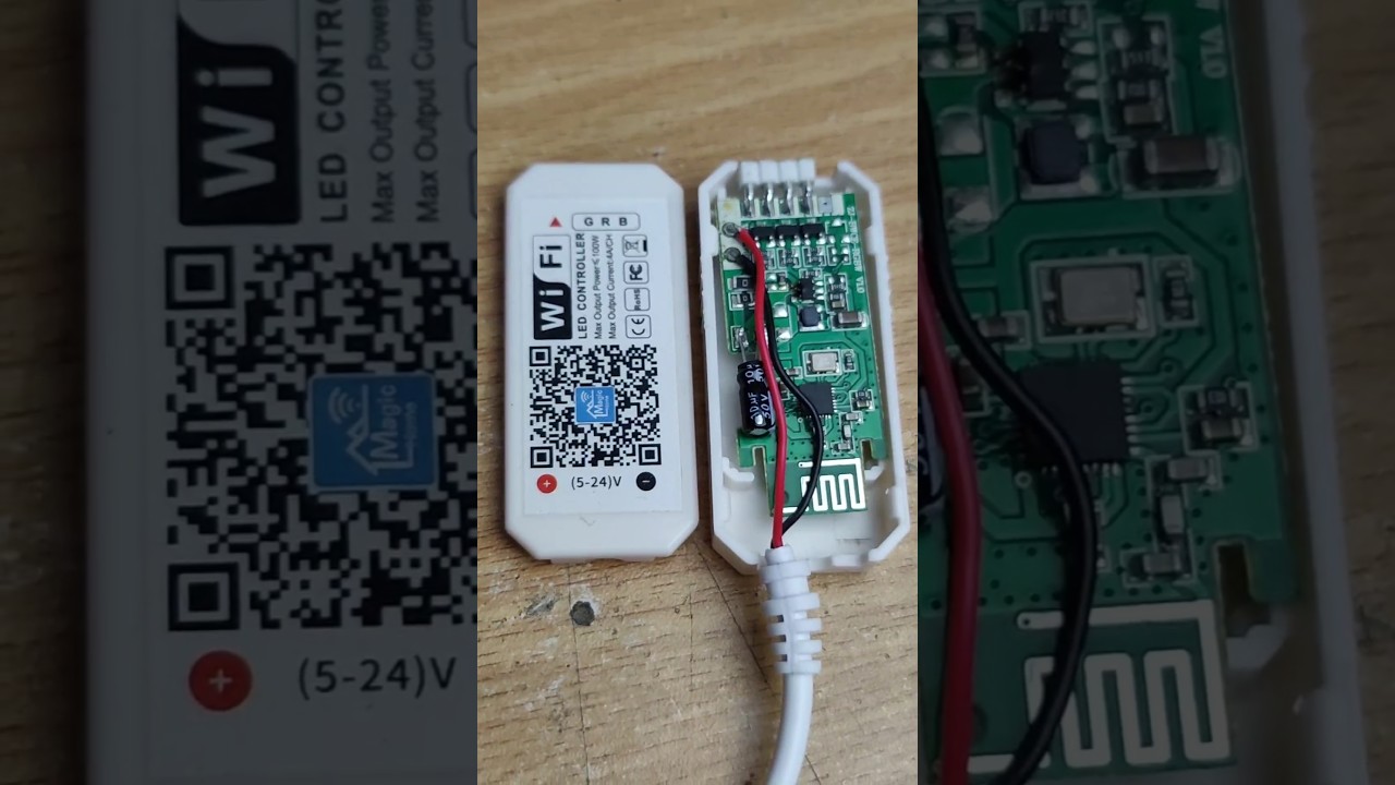 WiFi LED Controller Teardown #ledchaser #kiyanislab #repairing #wifi