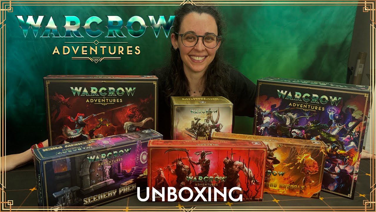 Warcrow Adventures - Shipment update & unboxing of final product