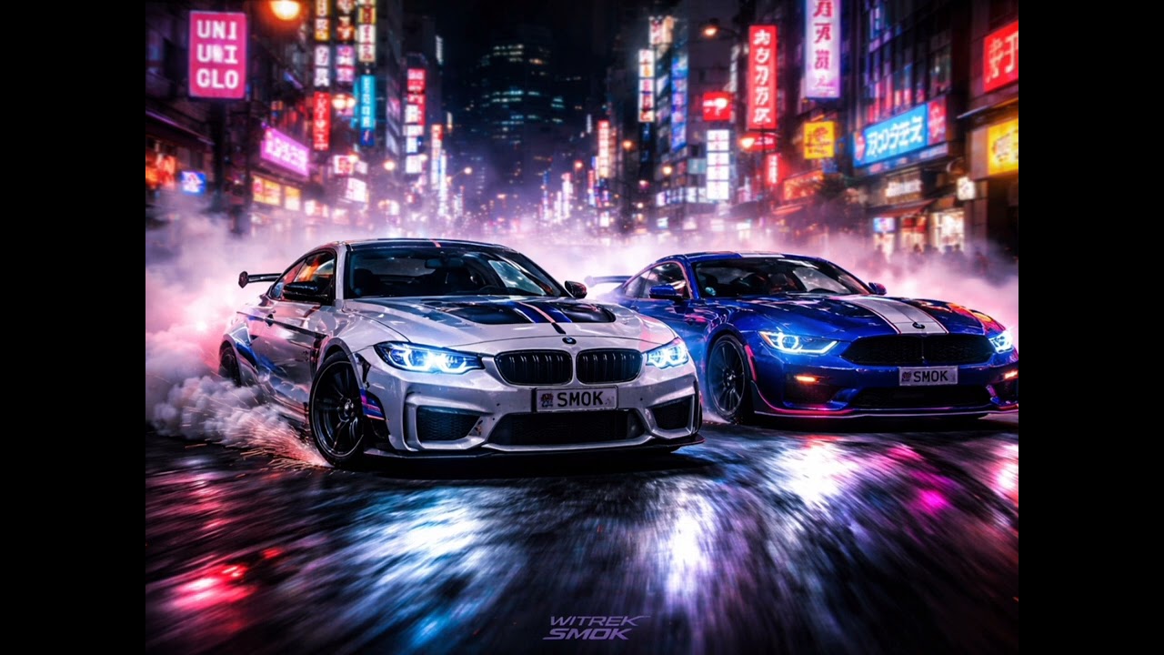 Drifting in Tokyo Night's