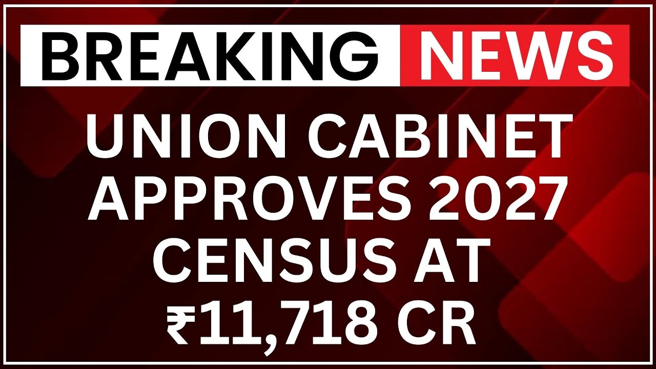 Union Cabinet Clears ₹11,718 Cr Budget for India&rsquo;s 2027 Census, Says Ashwini Vaishnaw | NewsX