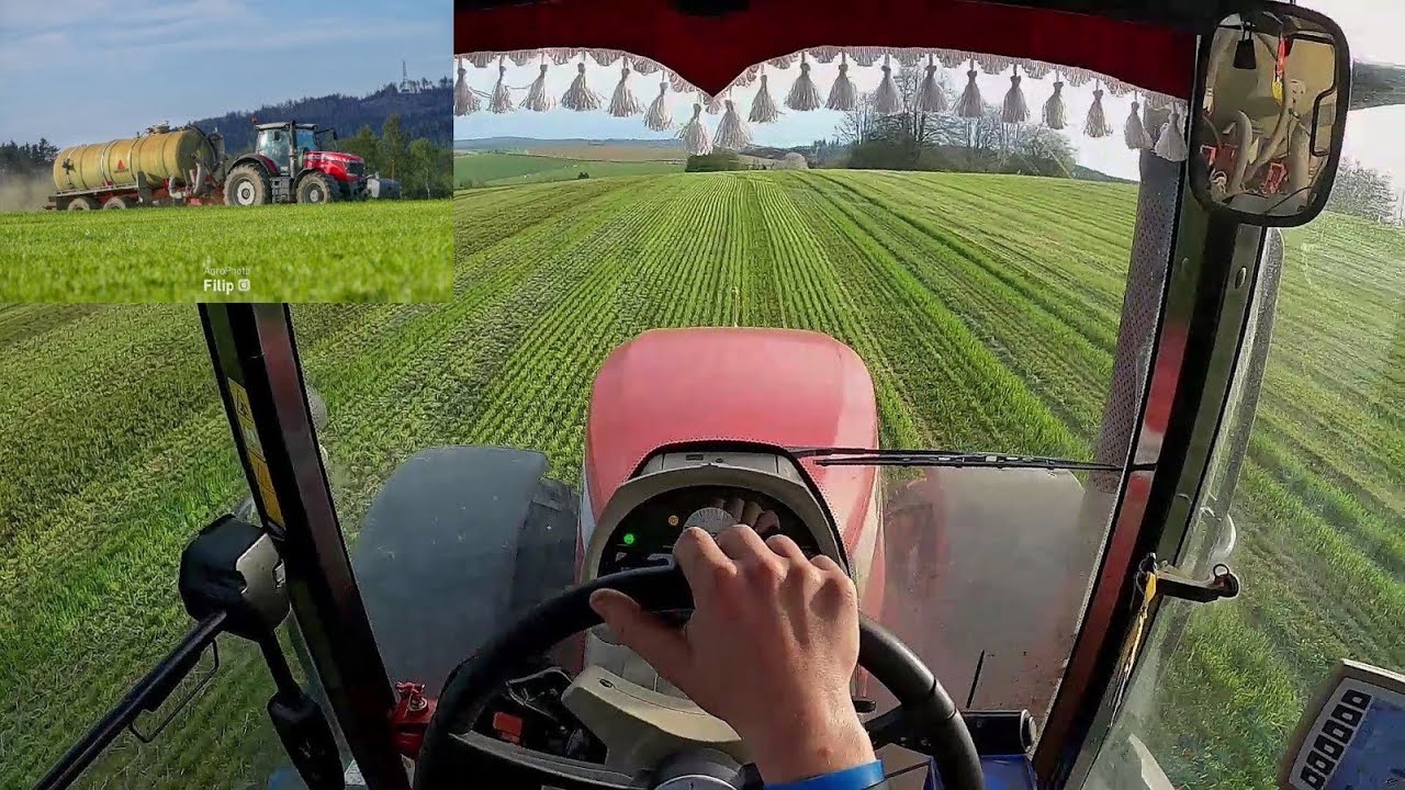 POV - Driver View Massey Ferguson 8680 DynaVT + Annaburger HTS 22.27 | DV Batelov