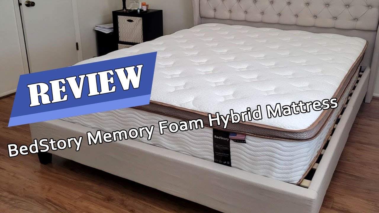 Review BedStory 12 Inch Memory Foam Hybrid Mattress