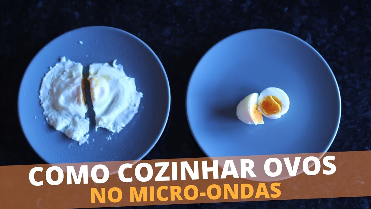 Como cozinhar ovo no microondas em menos de 1 minuto!