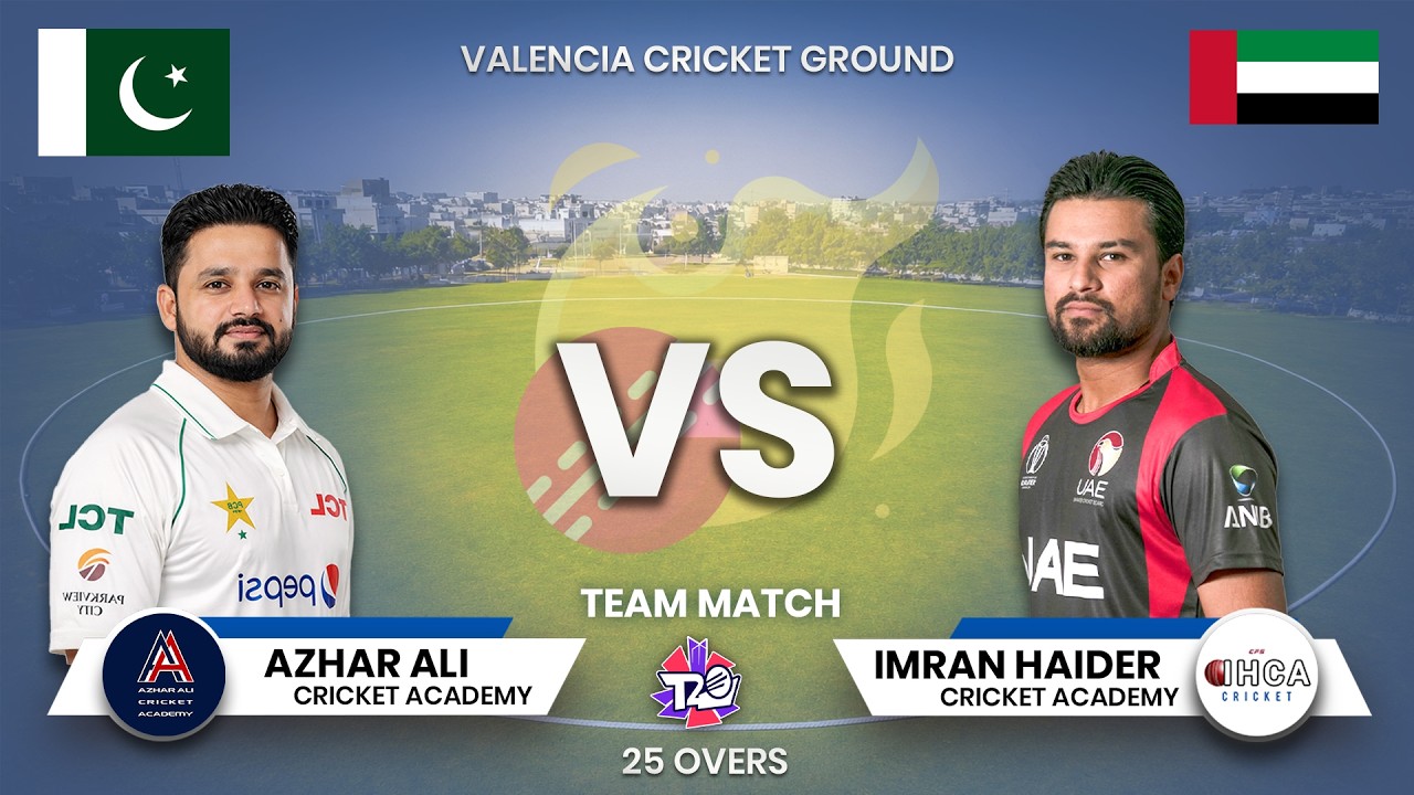 Azhar Ali Cricket Academy vs Imran Haider Cricket Academy | 25 Overs Match Highlights