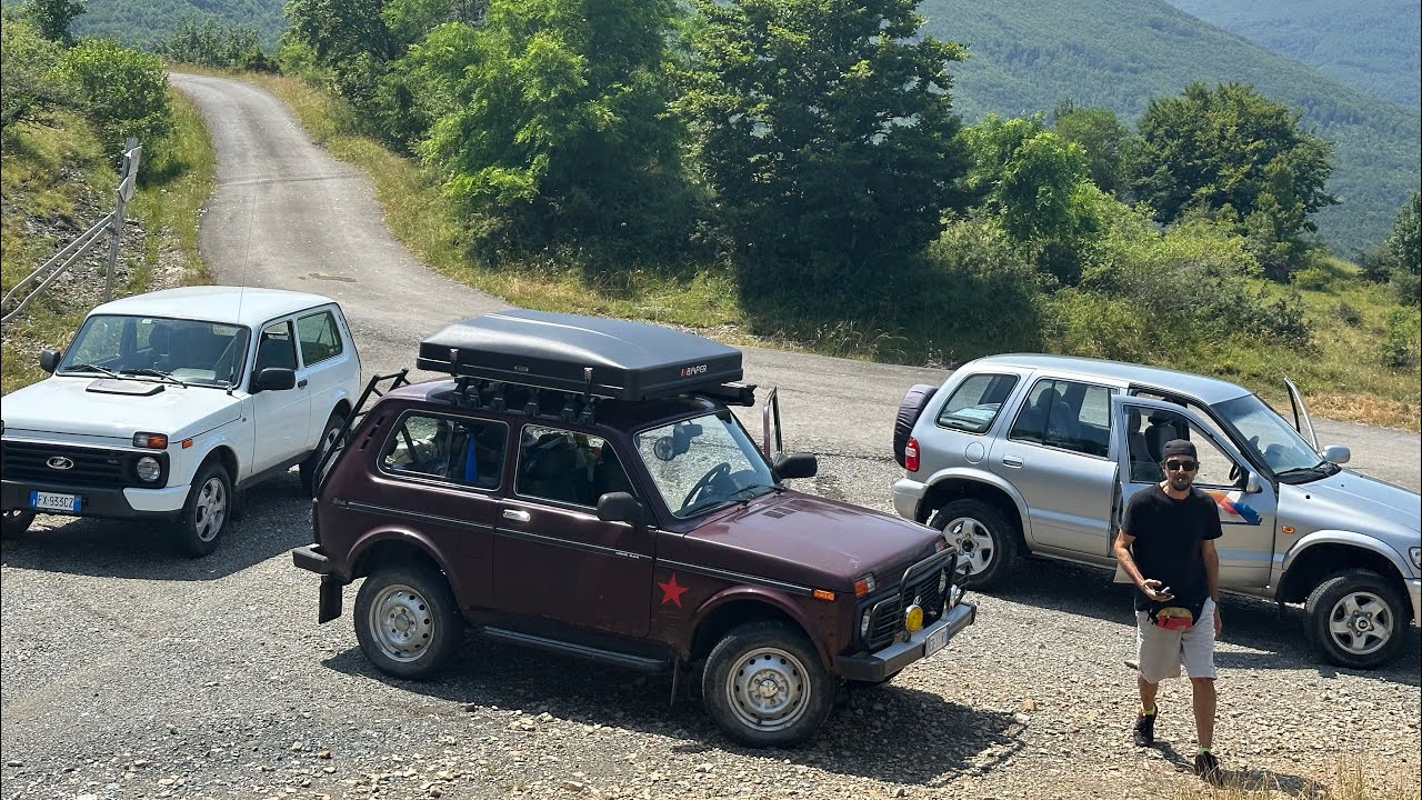 Lada Niva Explorer - Prati del Monte Tavola e Prati di Sara - Video brutto 👹