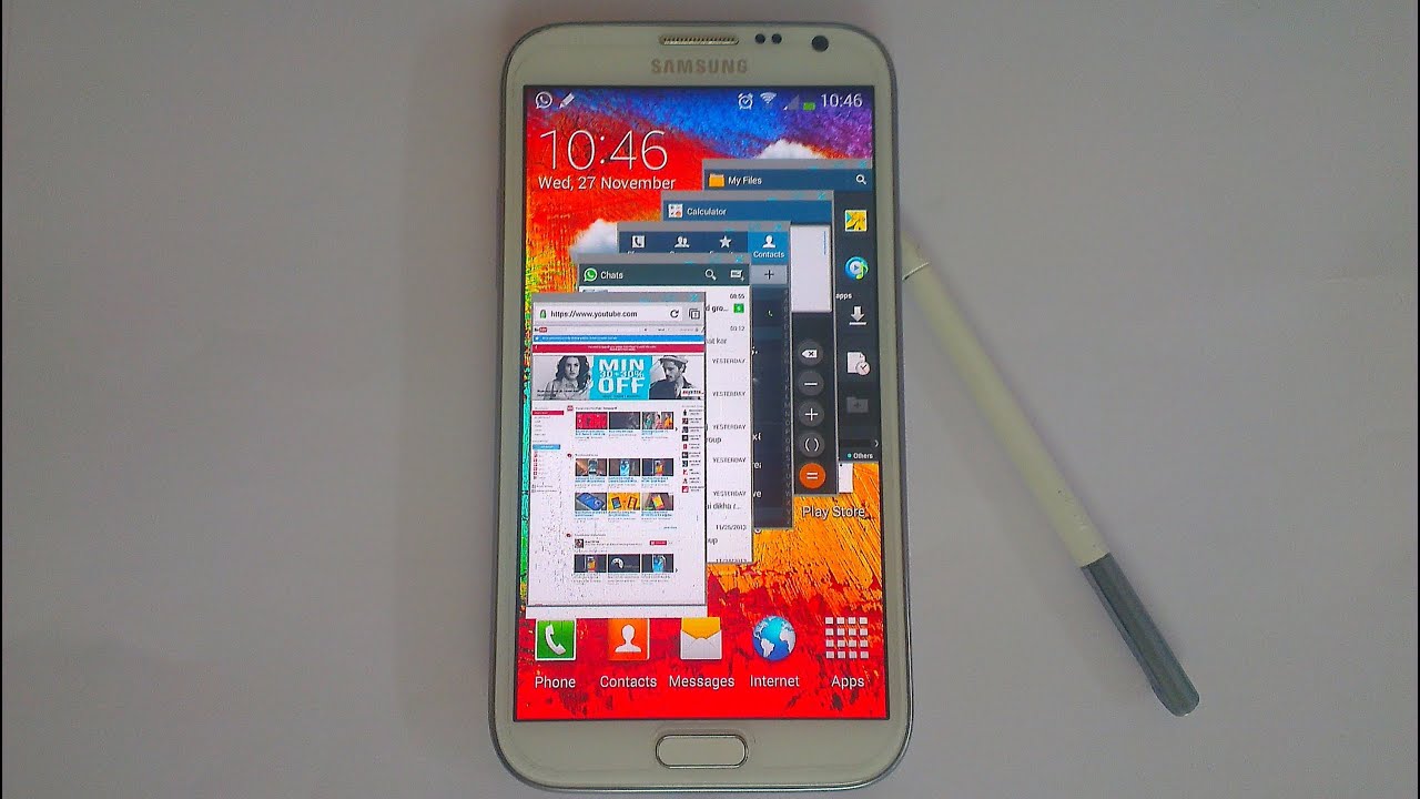 Samsung Galaxy Note 2 Android 4.3 (Air command, smart pause, smart scroll etc-TIGRA V4 ROM)
