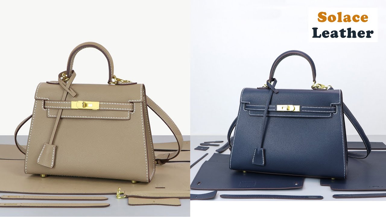 Solace Leather HB801 Handbag DIY Kits Sewing Tutorial