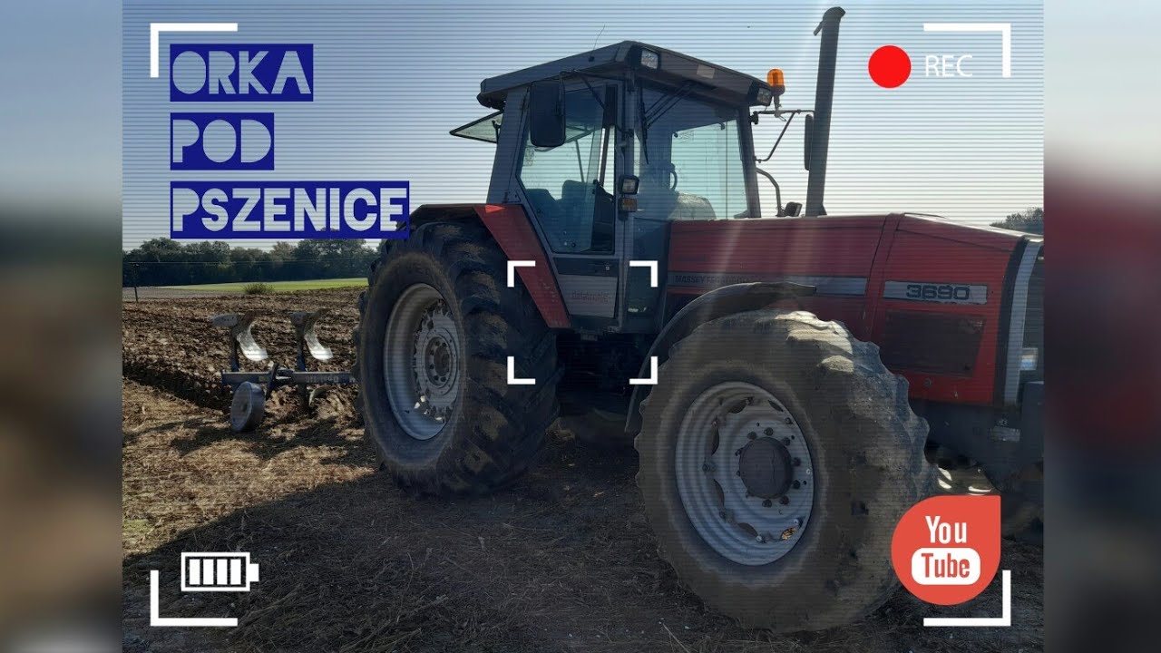 ★Orka Pod Siew Pszenicy ㋡  ★Massey Ferguson 3690★Lemken Opal 110★