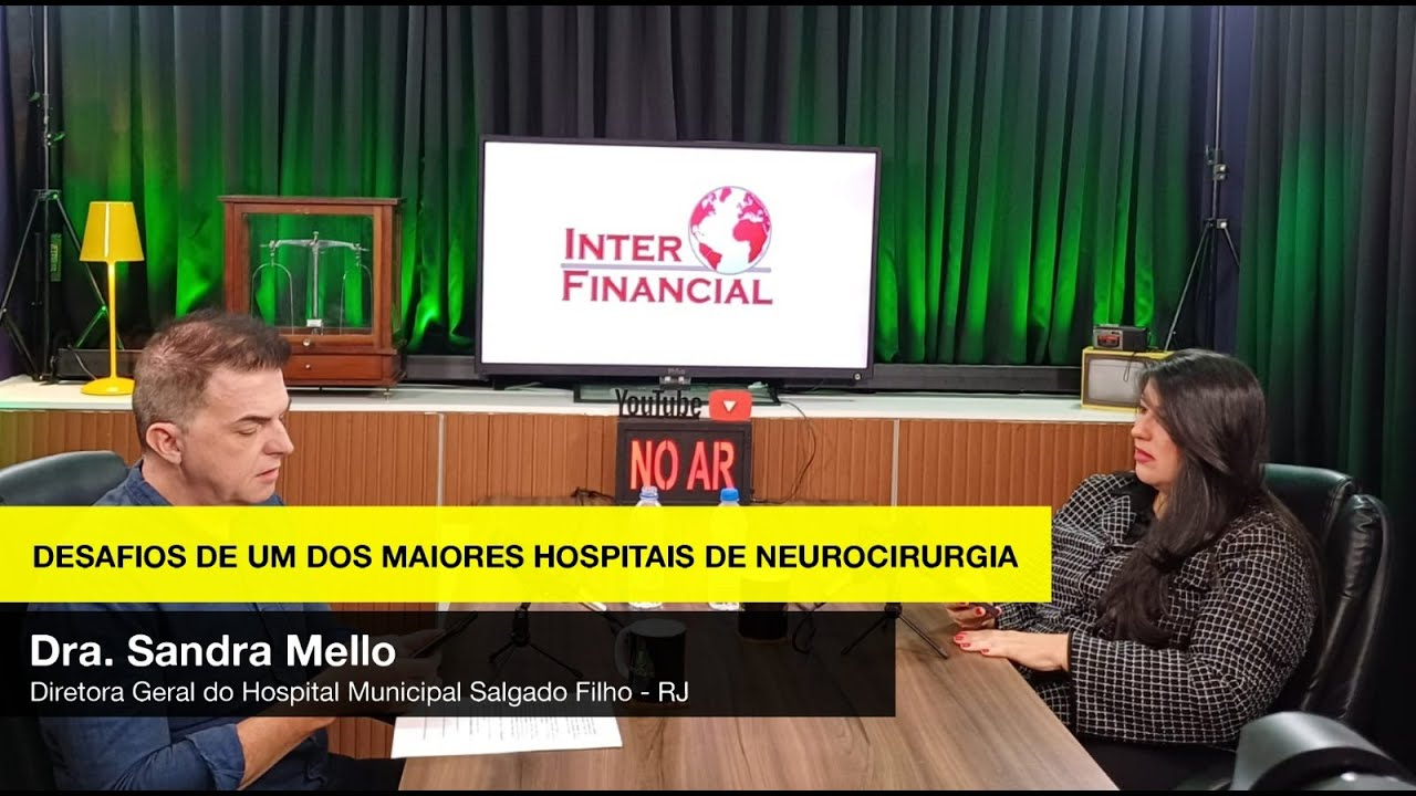 PODLIFE -  Dra. Sandra Mello - Diretora Geral do Hospital Municipal Salgado Filho.