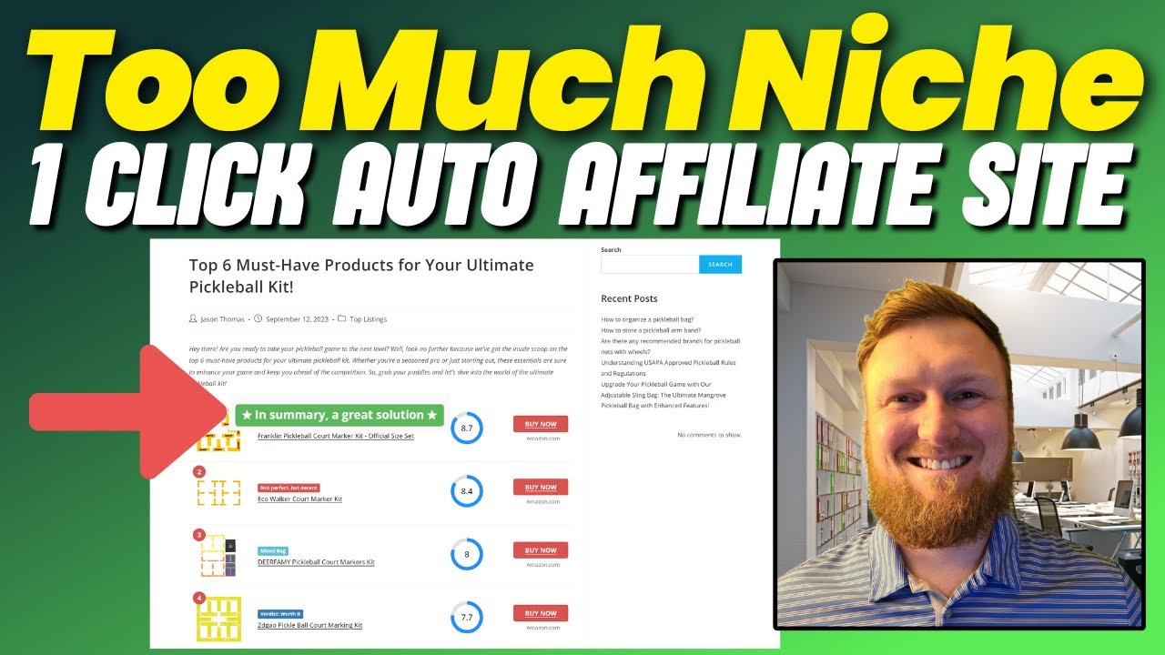 Too Much Niche Review: Insane Auto Site AI Wordpress Plugin