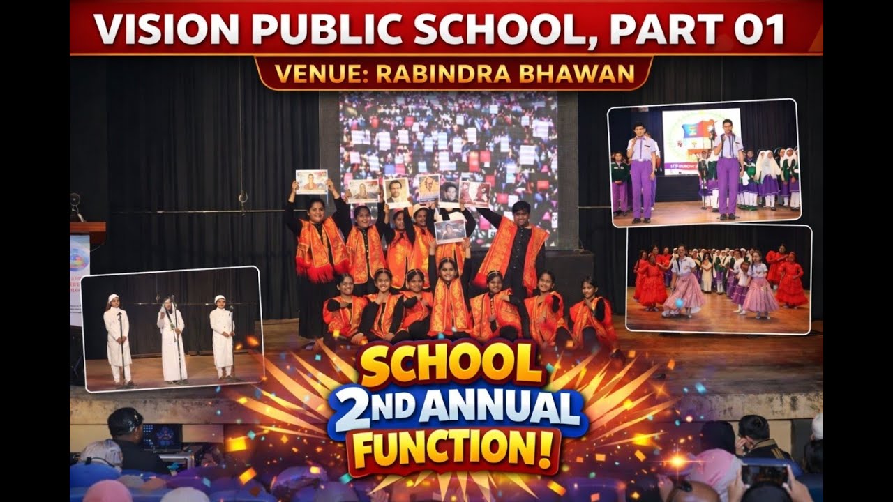 Annual Function 2026 I Vision Public School I Rabindra Bhawan I Asansol I Part 01