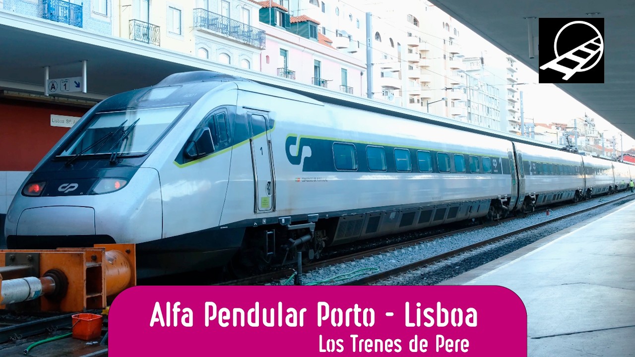 Viajar de Oporto a Lisboa en TREN de ALTA VELOCIDAD | Comboios de Portugal CP