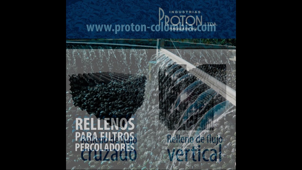 Rellenos para Filtros Percoladores - Industrias Proton Ltda