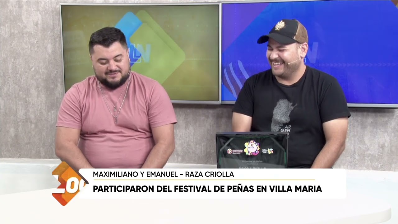 Participaron del festival de peñas de Villa María, Raza Criolla