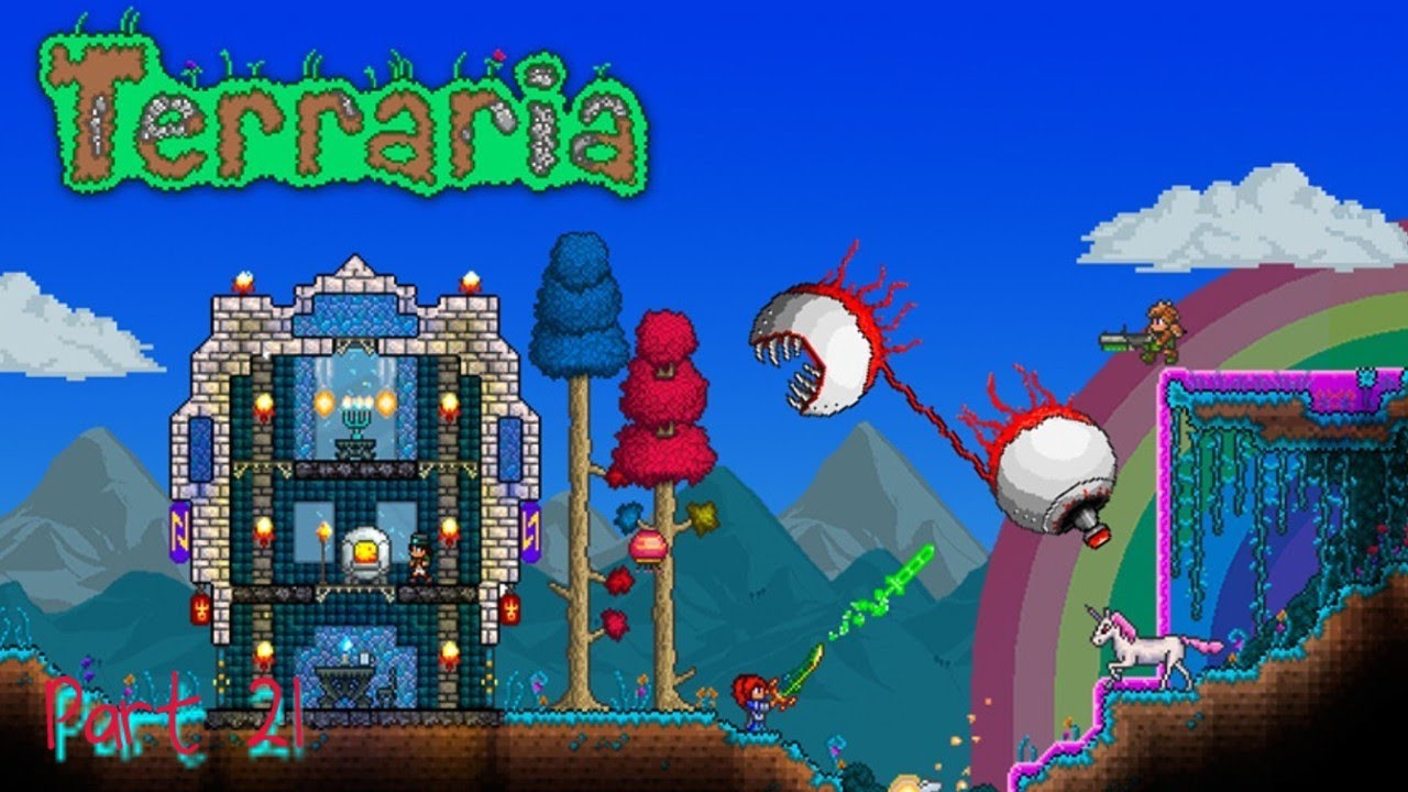 Let's Kill The Wall of Flesh Terraria Part 21