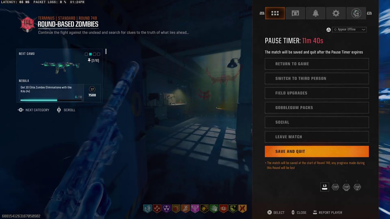 Marathon BO6 Terminus Round 735