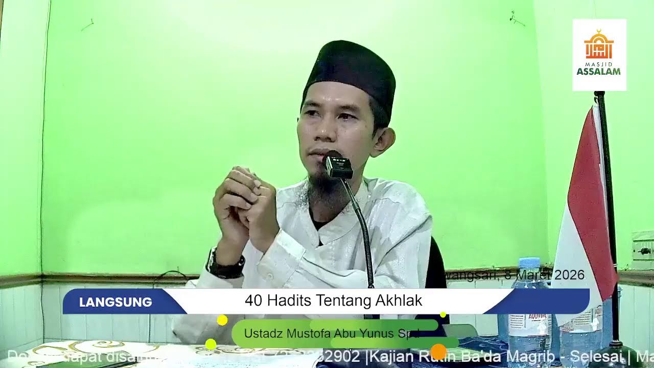 40 Hadits Tentang Akhlak