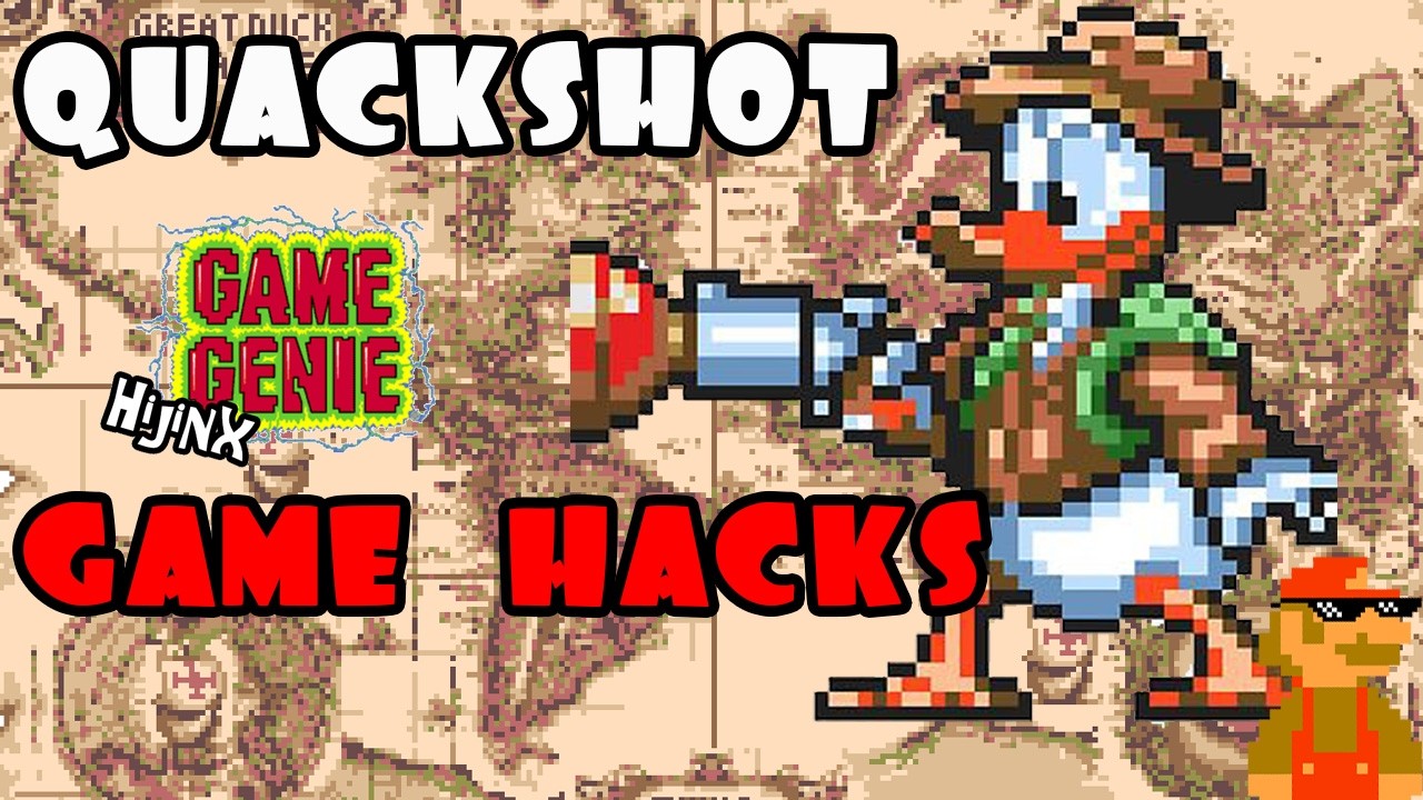 Hacking Quackshot Starring Donald Duck (GEN) - Game Genie Hijinx