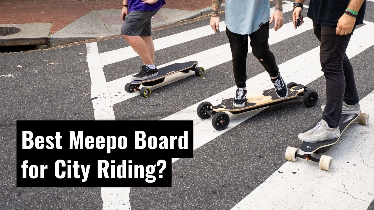 4 Riders. 4 Boards. 1 Winner. (Meepo Rover, Voyager X, V3 Max, Flow)