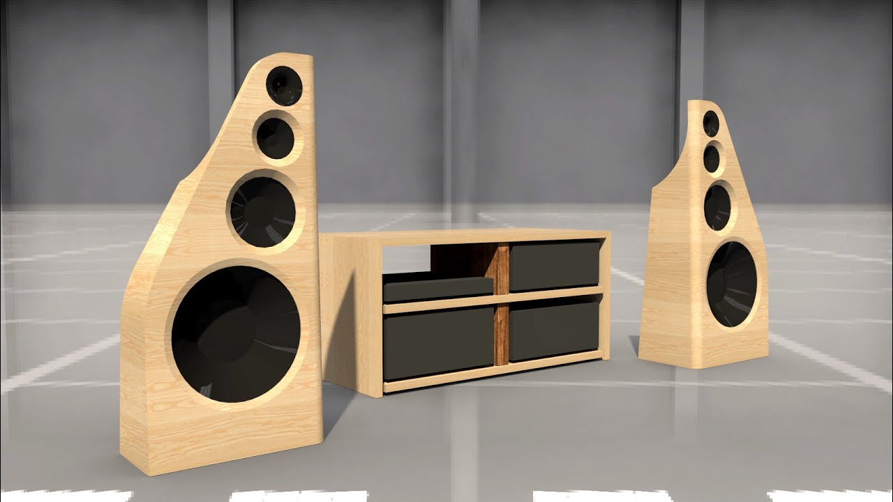 Making Open Baffle 4-Way Speakers - Part 1