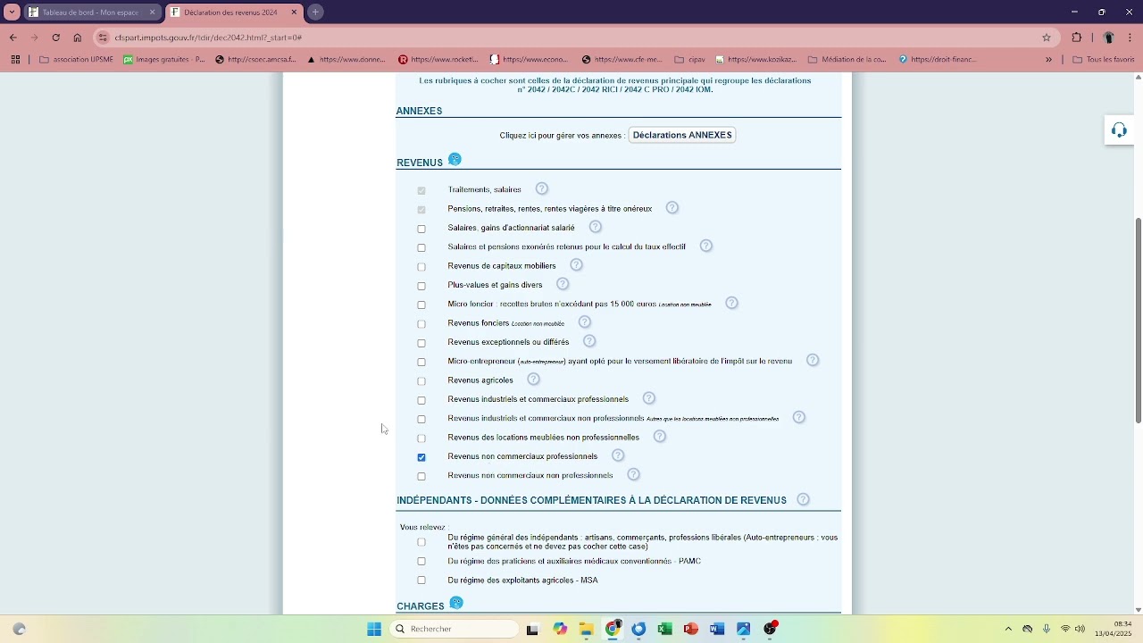 tutoriel impôts micro entrepreneur 2025