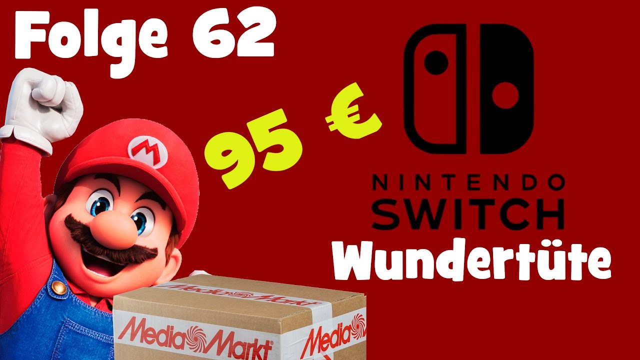 95 EURO NINTENDO Wundertüte von MEDIA MARKT ausgepackt | Mystery Box Folge 62