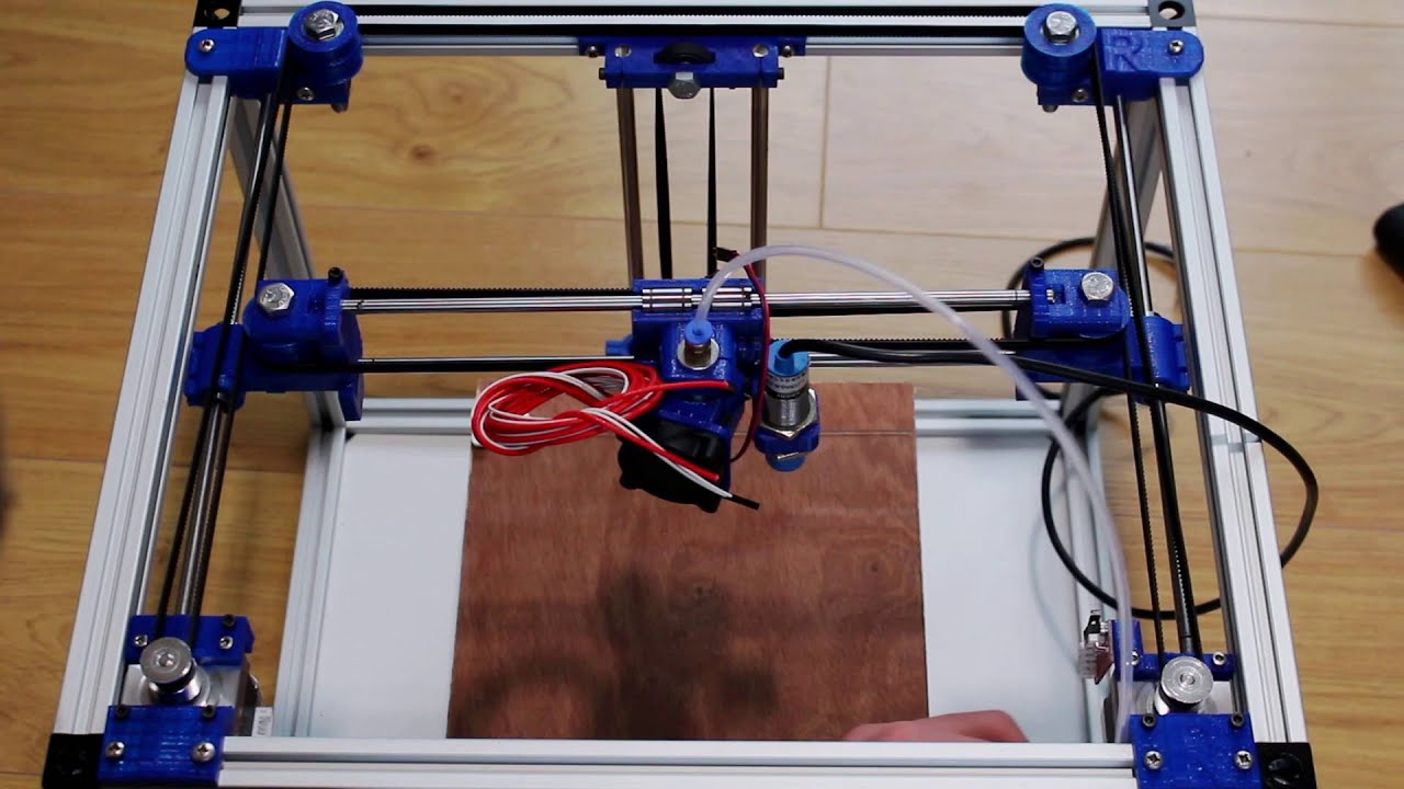 SmartrapCore Alu CoreXY DIY 3D Printer Build - Part 2 - Mechanical