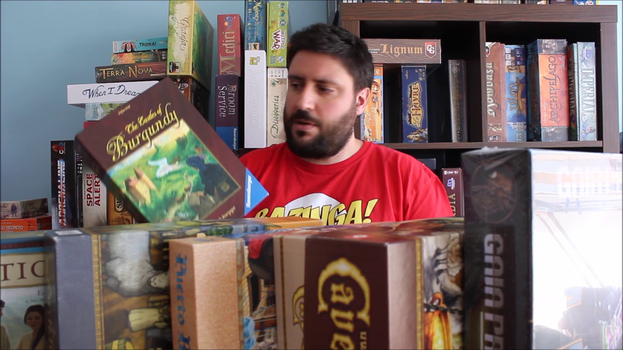 Os 10 melhores jogos da minha ludoteca segundo o BGG em 5/2018