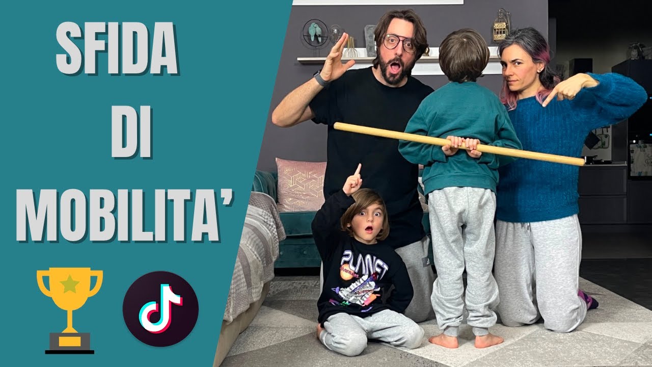 SFIDA VIRALE di mobilit&agrave; articolare | CHALLENGE TIK TOK